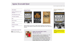 Desktop Screenshot of agnesgrunwaldspier.com